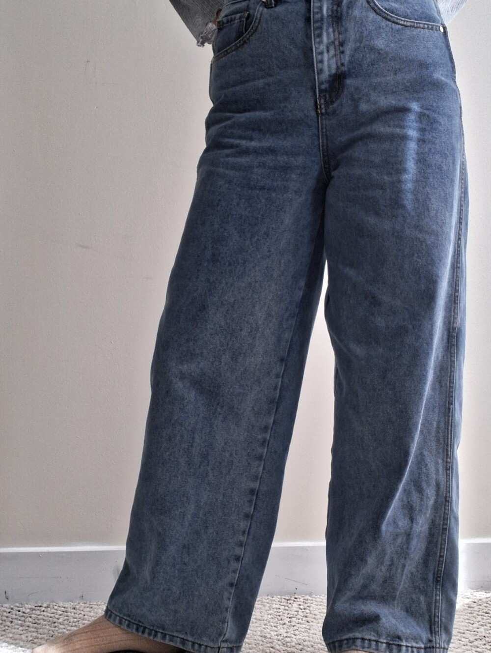 Maniere De Voir Wide Jeans 30 Waist 30 Inseam Non-stretch GUC MSRP 200$